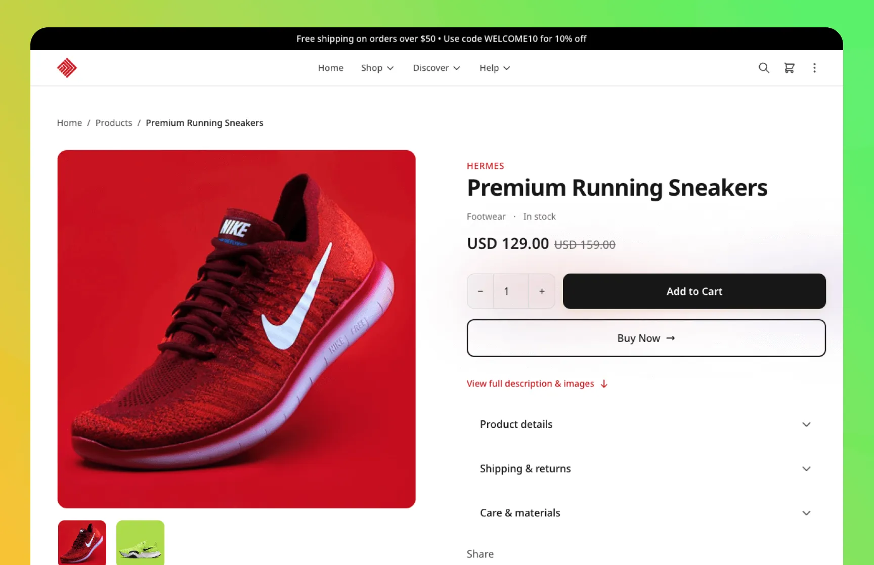 Hermes Commerce preview 3